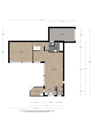 Floorplan - Beukweg 8, 7421 AA Deventer